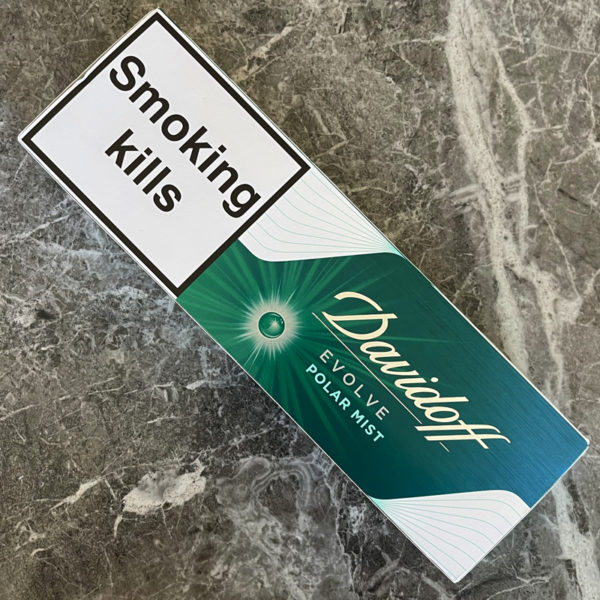 Davidoff Evolve Polar Mist cigarettes