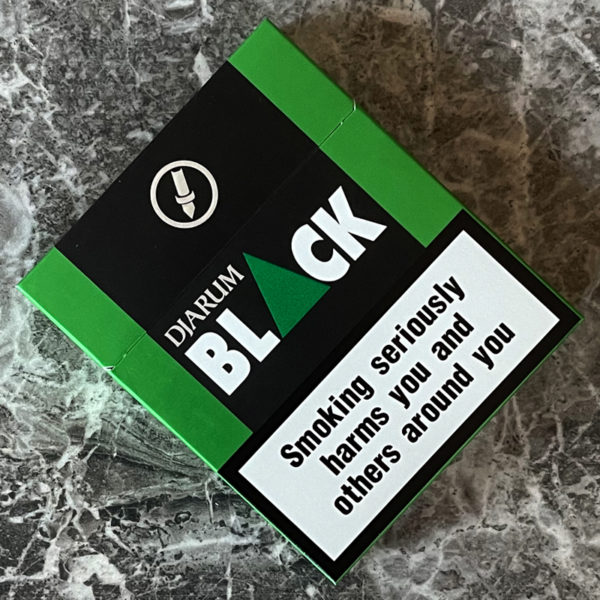 Djarum Black Menthol Supersmooth cigarettes