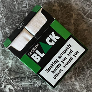 Djarum Black Menthol Supersmooth cigarettes