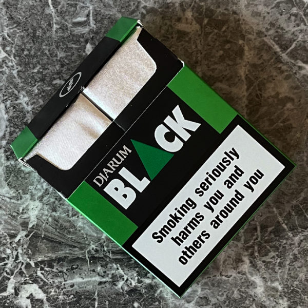 Djarum Black Menthol Supersmooth cigarettes