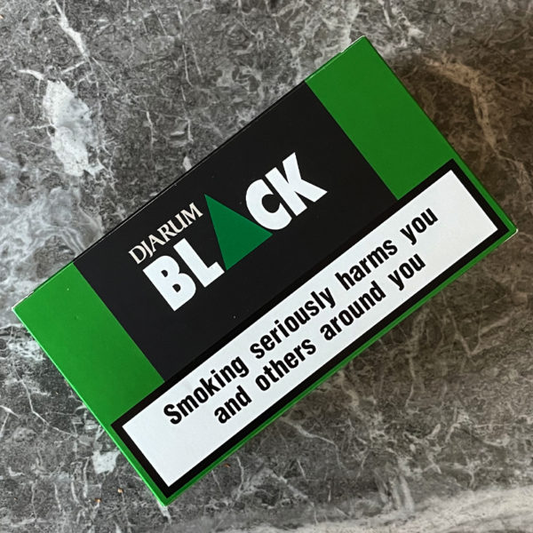 Djarum Black Menthol Supersmooth cigarettes