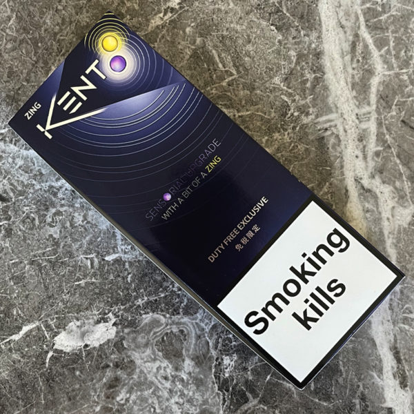 Kent Double Click Zing cigarettes