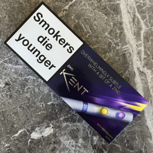 Kent Double Click Zing cigarettes