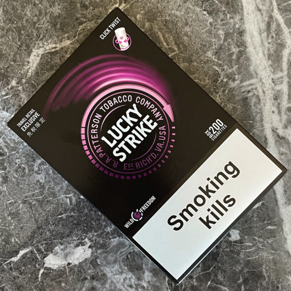 Lucky Strike Click Purple cigarettes
