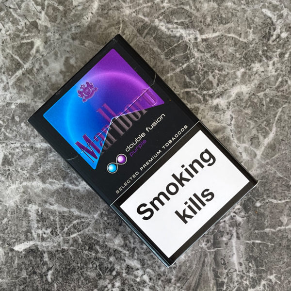 Marlboro Double Fusion Purple cigarettes