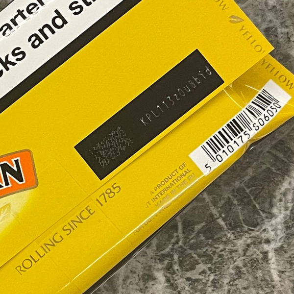 Old Holborn Yellow 50g