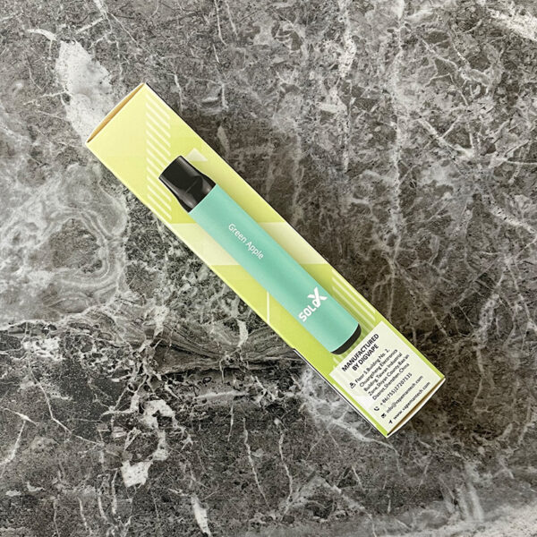 Vapeman Solo X Disposable Vape - Green Apple