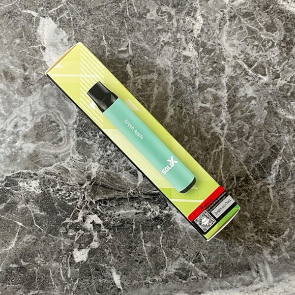 Vapeman Solo X Disposable Vape - Green Apple