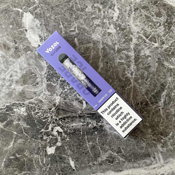 Vozol Bar 2200 Disposable Vape - Grape Ice