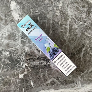 Vapeman Solo X Disposable Vape – Grape Ice