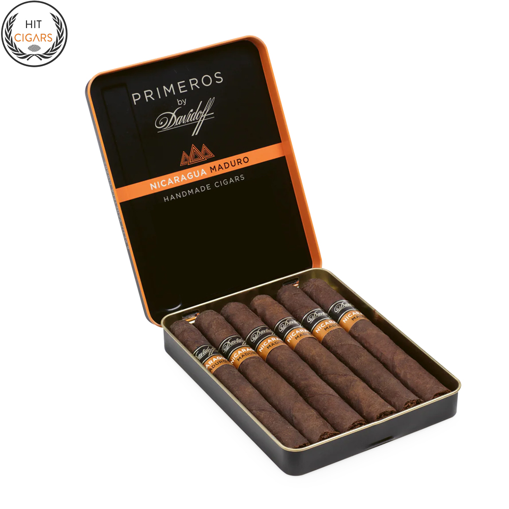 Davidoff Primeros Nicaragua Maduro (Tin of 6)🍂 ‣ Only 21€👍