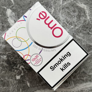 Karelia Ome SuperSlims White 🍂 ‣ Duty Free Price ‣ 5€👍