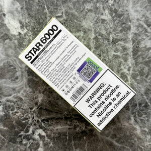 Vozol Star 6000 Strawberry Kiwi Lemonade 💨 ‣ Only 14€👍
