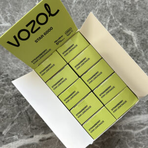 Vozol Star 6000 Strawberry Kiwi Lemonade 💨 ‣ Only 14€👍