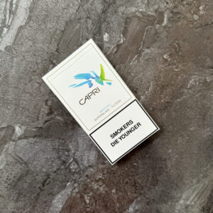 Capri Menthol (SuperSlims) 🍂 ‣ Duty Free Price ‣ Only 5€ 👍