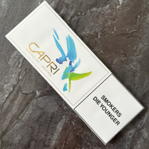 Capri Menthol (SuperSlims) 🍂 ‣ Duty Free Price ‣ Only 5€ 👍