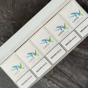 Capri Menthol (SuperSlims) 🍂 ‣ Duty Free Price ‣ Only 5€ 👍