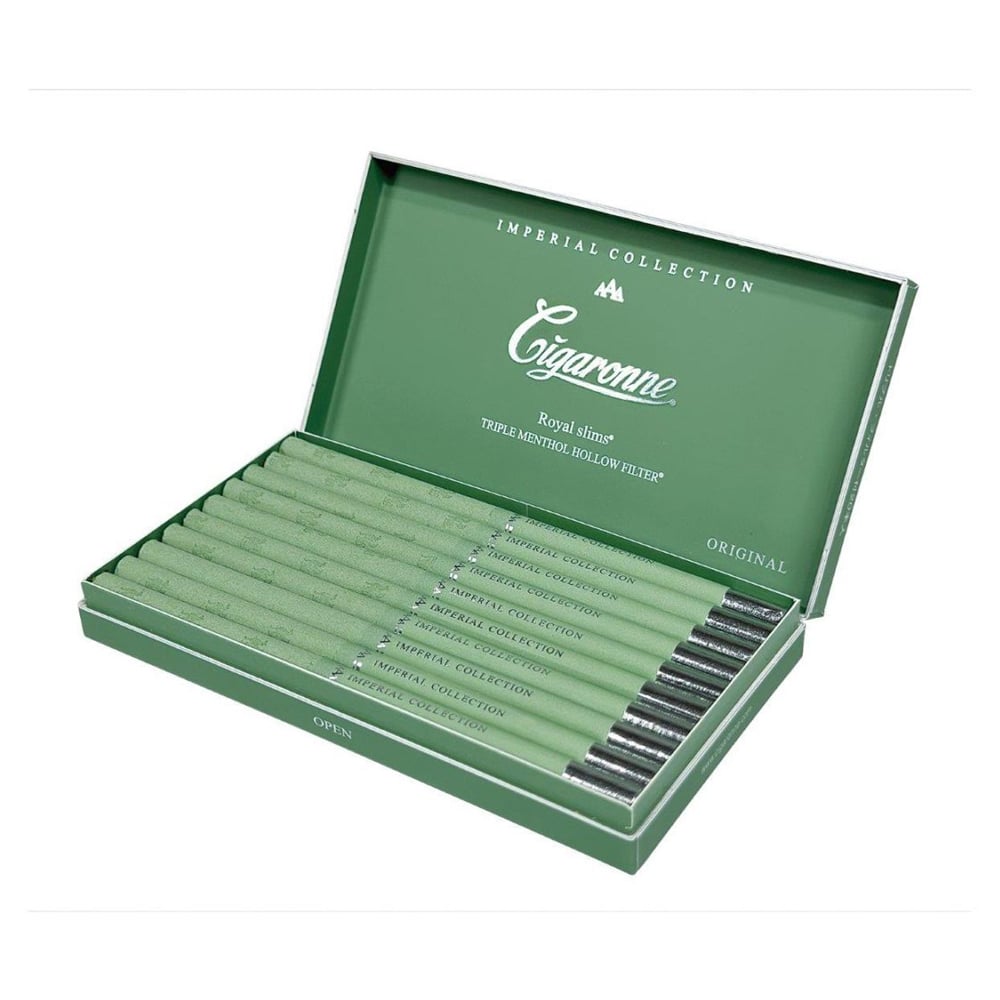 Cigaronne Royal Slims Menthol 🍂 ‣ Worldwide Shipping 🚀