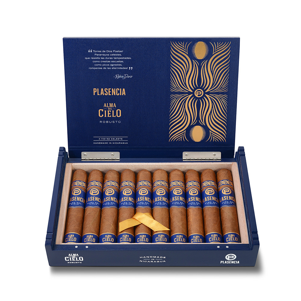 Plasencia Alma del Cielo Celeste Robusto 🍂 ‣ Only 162€ 👍