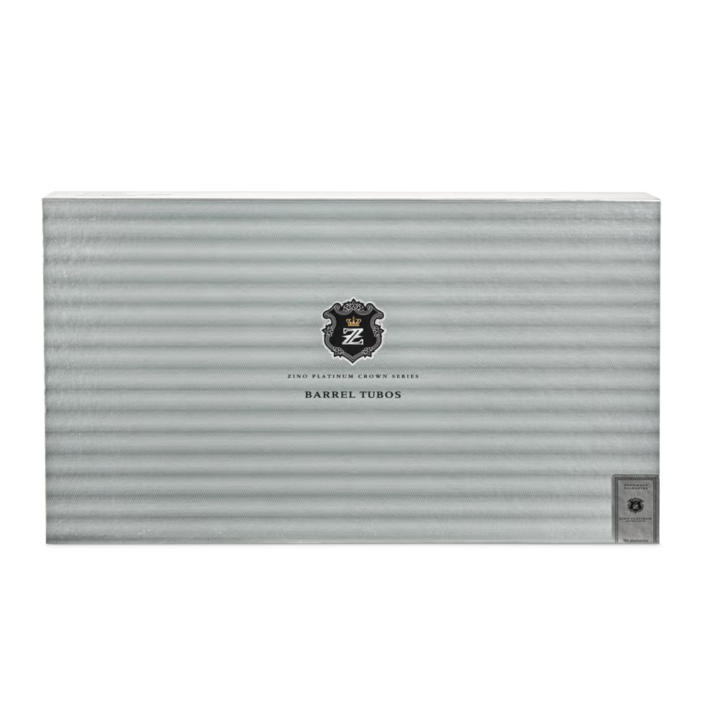 zino-platinum-crown-barrel-tubos-box-of-10-001 Zino Platinum Crown Barrel Tubos (Box of 10) π