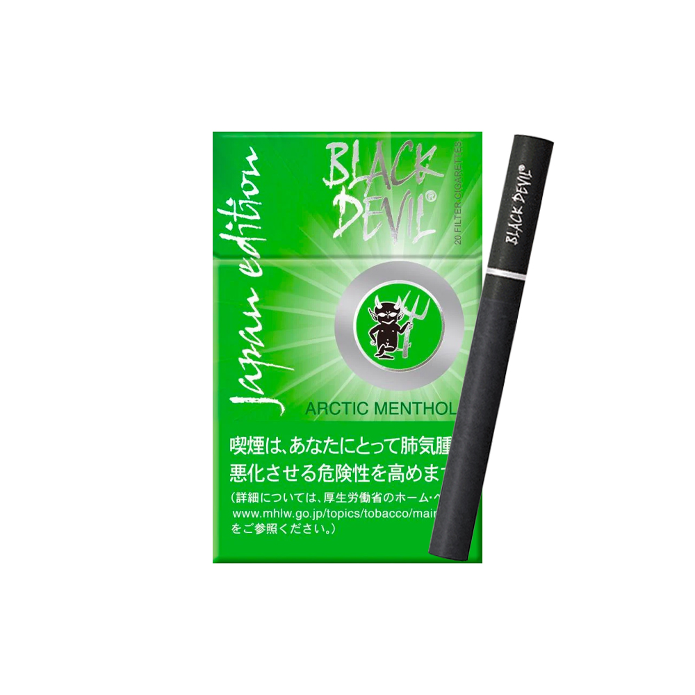 Black Devil Arctic Menthol 🍂 ‣ Duty Free Price ‣ Only 6€👍