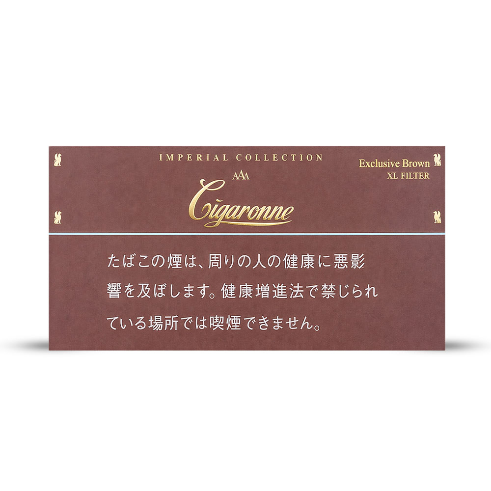 Cigaronne Big Boss XL Filter (Exclusive Brown) 🍂 ‣ Worldwide Shipping 🚀