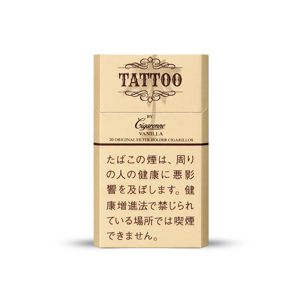 Cigaronne Tattoo Vanilla 🍂 ‣ Worldwide Shipping 🚀
